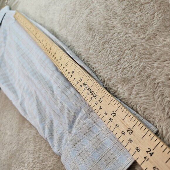 Brooks Brothers Dress Shirt Slim Fit All Cotton Non-Iron Men's Size 15.5 2/3 - Picture 7 of 10